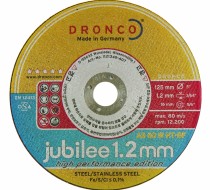 [드론코] 절단석 (5" x 1.2T x ￠16)